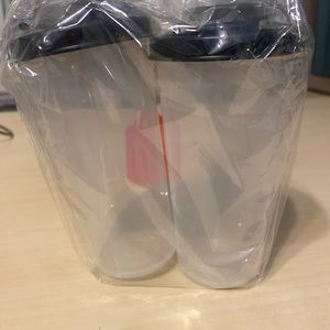 Tupperware salt and pepper shakers